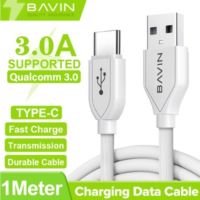 【Taotao Electronics】 BAVIN Qualcomm3.0 CB071รวดเร็วสายเคเบิลข้อมูลสายชาร์จ Micro/Ip/ Type-C/ V3 Mini USB 4/P1000