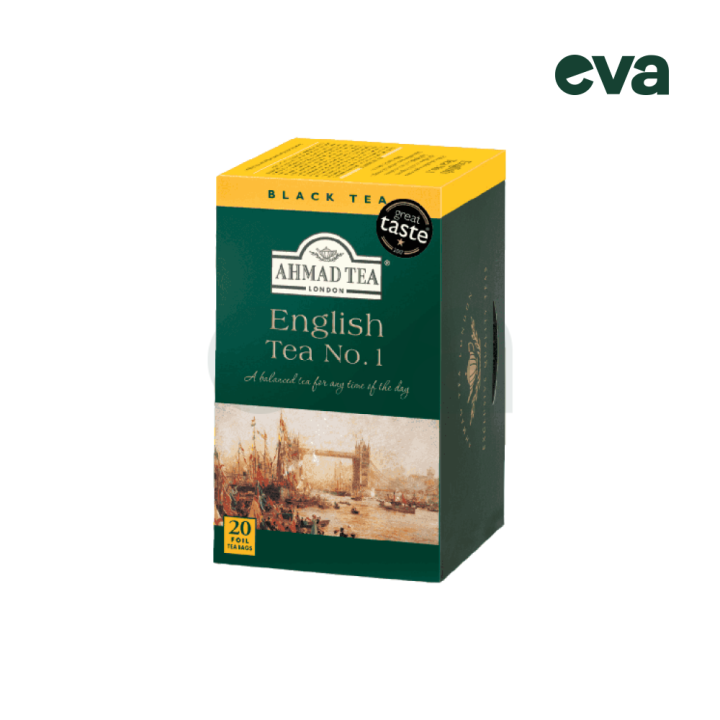 (UK MADE) AHMAD TEA ENGLISH TEA NO.1 20 TEA BAGS Lazada