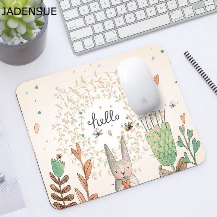 a-lovable-แผ่นรองเมาส์-dollcute-gamedesk-mats-kawaii-desk-pad-forhomekeyboard