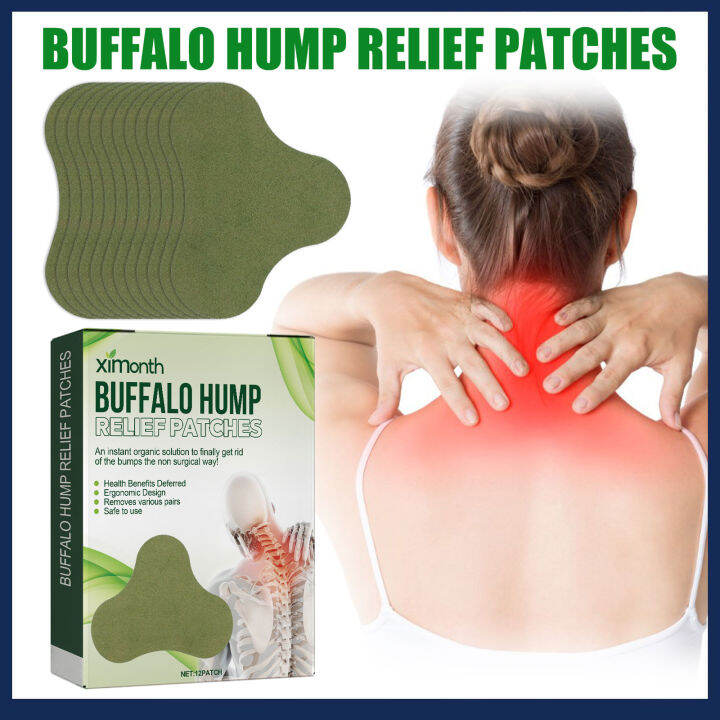 XiMonth Buffalo Hump Relief Patches Wormwood BuffaloHump Relief Neck