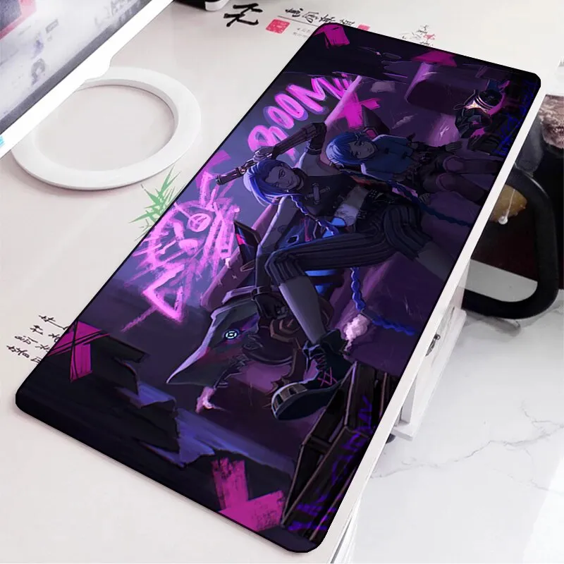 Anime Desk Mat Mouse Pad Gaming Accessories Non-Slip Table Keyboard  Masuepad Pc Gamer Rugs Rubber Carpet Art Mause Mousepad - AliExpress