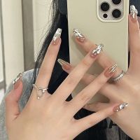 long nail strips a sense of ins senior removable blasting nails jelly glue