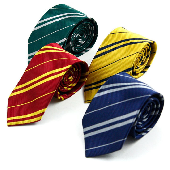 (SILK FEEL) Despacito H@rry Potter HPotter Necktie for Cosplay Birthday ...