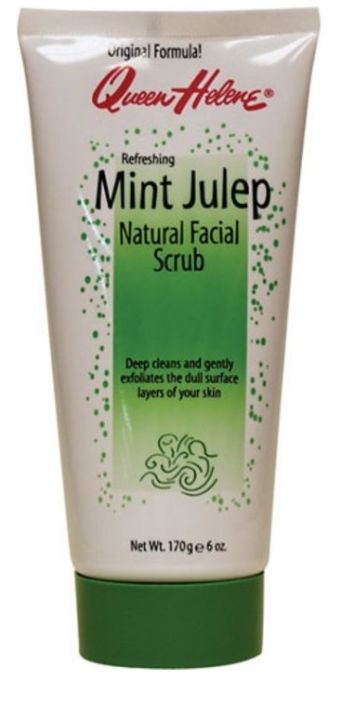 QUEEN HELENE :: Mint Julep Natural Facial Scrub สครับทำความสะอาดล้ำลึก ขจัดสิ่งอุตตันรูขุมขน