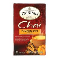 Twinings tea &amp; Pumpkin Spice? 100% Pure Black Tea 20 bags