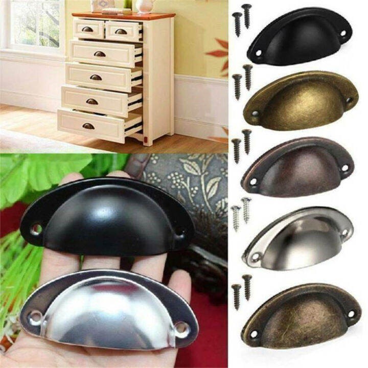 6pcs-cupboard-door-half-moon-cabinet-shell-cup-pull