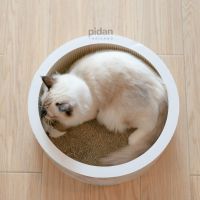 TCN ของเล่นแมว ที่ลับเล็บ-ฝนเล็บแมวลายหินอ่อน pidan bed type cat scratcher ที่ลับเล็บ pidan รุ่นหลุมนอน คอนโดแมว  ของเล่นเหมียว