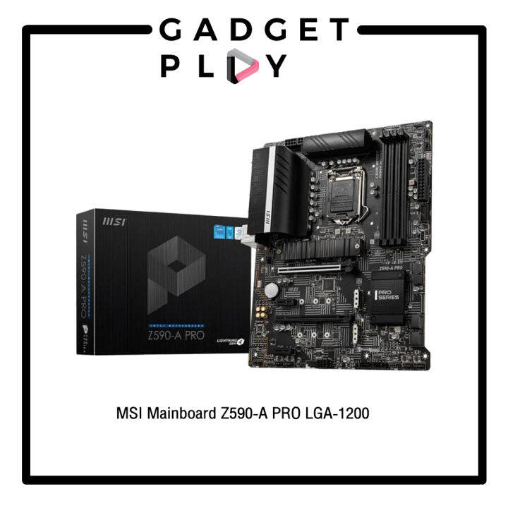 [กรุงเทพ ด่วน 1 ชั่วโมง] MSI Mainboard Z590-A PRO LGA-1200 | Lazada.co.th