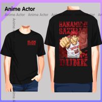 tshirt Anime Oversize White T Shirt Slam Dunk Design Sablimation Unisex Cal Tees Trendy Oversized Teesเสื้อยืด(S-5XL)