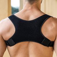 【JH】 Adjustable Posture Corrector Back Brace Shoulder Support Prevention Humpback