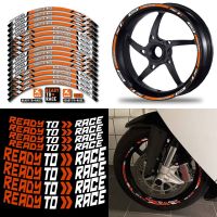 Reflective Motorcycle Wheel Stickers Hub Decals For KTM Ready To Race R2R Super Adventure Duke 690 790 890 Rc1290 390 1190 Rc8