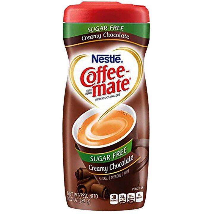 COFFEE MATE Chocolate Crème Powder Coffee Creamer | Canister Non-dairy ...