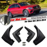 รถ Mudflaps สำหรับ Benz GLC Class X253 2016-2022 Worb Mud Flaps Splash Guards Mudguards Mud Flap ด้านหน้าด้านหลัง Fender