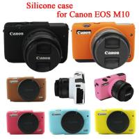 Silicone Camera Case Bag Cover for Canon EOS M10 eosm10 Camera