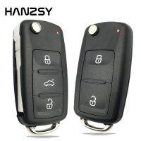 2 3ปุ่มรถสำหรับ Vwvolkswagen Golf Polo Jetta MK6 Passat Bora Tiguan MK6 5K0837202AD Remote Key Shell Fob