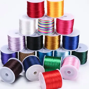 1.5mm 100 Yards Camel Nylon String for Bracelets Blind Cord