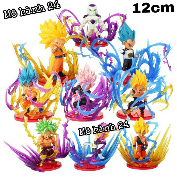 Bộ sưu tập MÔ HÌNH CAO CẤP 7 VIÊN NGỌC RỒNG DRAGON BALL GOKU BROLY FRIEZE là lựa chọn tuyệt vời cho những người yêu thích các nhân vật chibi trong series Dragon Ball. Với Goku chibi, Broly, Frieza... được tái hiện cực kỳ chi tiết và sống động, bạn sẽ có một bộ sưu tập đáng tự hào trong phòng ngủ của mình.