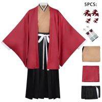 【hot】✥∏✺  Traje de Tsugikuni Yoriichi para Homens Conjunto Completo Lazer Japonês Acessórios Novidade Anime Demon Slayer No Kokyu