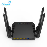 Cioswi WE3826 Wireless WiFi Router 4-LAN 300Mbps 4 Antenna USB Omni 2 OpenWRT Firmware Access Point 12V 1A Router