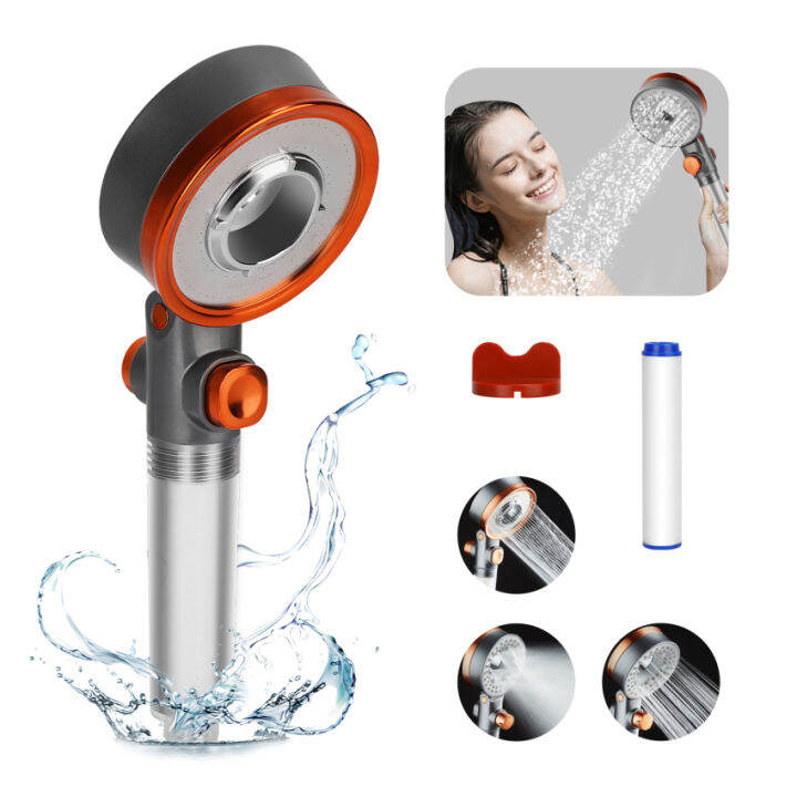 Water Saving Shower, AntiScale Hand Shower With Filter, High Pressure