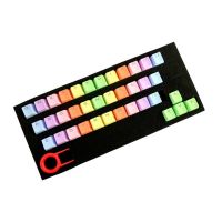 37 Key Fashion Gaming Keycap Set Colorful Computer Accessories Office Practical Backlit Replacement Mechanical Keyboard Switches-qlcaee181