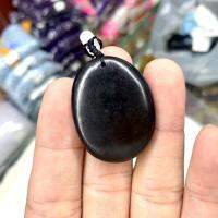 จี้ Shungite รัสเซียธรรมชาติบำบัดอัญมณีพลังงาน DIY เครื่องประดับสำหรับผู้หญิงสำหรับผู้ชายขายส่งอุปกรณ์และเครื่องมือสี