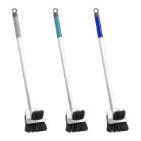 Hard Bristle Toilet Brush Toilet Scrubber for Deep Cleaning Space-Saving Bathroom Cleaning Tool for Floors Sinks Bathtubs and Other Places superbly