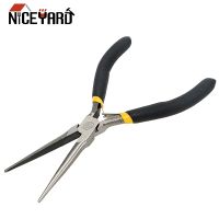 ▨✆◆ NICEYARD Multifunction Stripping Needle Pliers Long Nose Steel Cutting Clamping Pliers Tools For DIY Small Jewelry Accessory