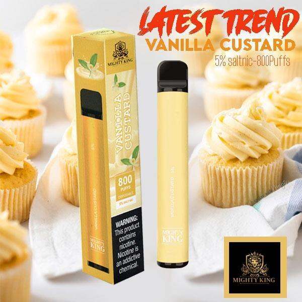 LEGIT MIGHTY KING Puff Bar Plus 800 PUFFS 5 SALTNIC Vape PEN Disposable