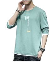 Save  เสื้อยืดคอกลม แขนสั้น แฟชั่นชาย แต่งลายด้านหน้า รุ่น 0808