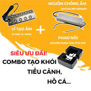 Máy Phun Sương Tạo Khói 10 Mắt Lớn Dùng Cho Hồ Cá Tiểu Cảnh Gồm Nguồn