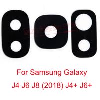 Rear Back Camera Glass Lens For Samsung Galaxy J4 J6 J8 2018 Plus J4 J6 2018 Big Camera Lens Glass With Sticker Spare Part