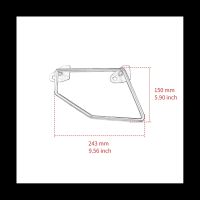 ☍❣ Motorcycle Side Bag Trunk Bag Support Bracket Side Trunk Bag Holder for Honda Rebel 500/300/250 CM 500/300/250(Right)