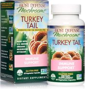 HŨ 60 VIÊN NẤM VÂN CHI HỮU CƠ Host Defense Mushrooms Organic Turkey Tail