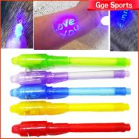 GGE SPORTS ปากกามาร์กเกอร์มหัศจรรย์หมึกที่มองไม่เห็นข้อความพลาสติกแกดเจ็ตแฟชั่น5ชิ้นปากกาแสง UV