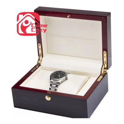 กล่องนาฬิกาไม้ กล่องนาฬิกาไม้ฮอกกานี ใส่นาฬิกาได้ 2-3 เรือน  W139