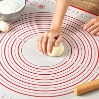 60x40cm Large Pastry Mat for Rolling Dough Silicone Pastry Kneading Mat Board Non-stick Non-slip Rolling Dough Baking Mat