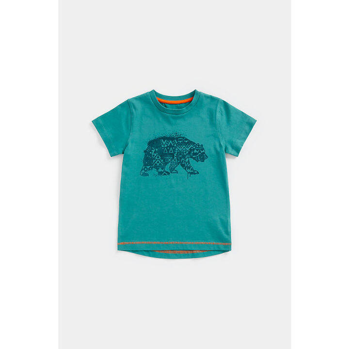 เสื้อยืดเด็กผู้ชาย-mothercare-bear-t-shirts-3-pack-cc884