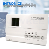 เทอร์โมสตัท Intronics รุ่น ดิจิตอล (Digital) แบบมีสาย หน้าจอ LED Intronics Digital Thermostat ตัวควบคุมอุณหภูมิภายในตู้เย็น หรือภายในเครื่องปรับอากาศ