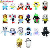 LEAL RC 20สไตล์ Undertale ของเล่นตุ๊กตาแซนส์ผ้ากำมะหยี่ตุ๊กตานุ่มยัดไส้ตัวละครเกม Plushie สำหรับพัดลมสำหรับเด็กๆ