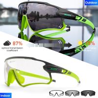 【CW】☃  SCVCN Photochromic Glasses Men’s Runing Cycling Sunglasses UV400 Fishing Eyewear Mtb Goggles