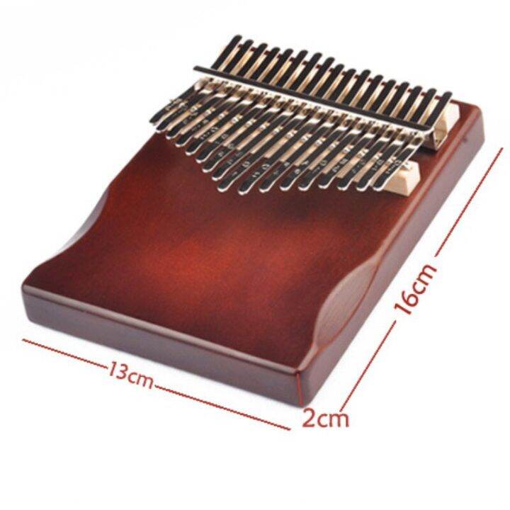 เปียโน-kalimba-thumb-17คีย์เปียโนนิ้วแบบพกพาของขวัญสำหรับเด็กผู้เริ่มต้นอุปกรณ์เล่นเปียโนนิ้วหัวแม่มือกระดานเดี่ยว