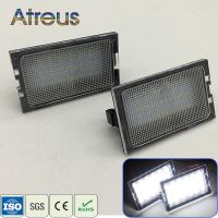 ไฟป้ายทะเบียน Led รถ Atreus 1ชุด12V โคมไฟ Led สีขาวสำหรับ Land Rover Lr3 Lr4 Discovery 3 4 Freelander 2 Rang Rover สปอร์ต