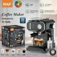 Raf เครื่องชงกาแฟเอสเปรสเซอร์ ลาเต้ คาปูชิโน่ ถังเก็บน้ํา ขนาดใหญ่ 1.8 ลิตร