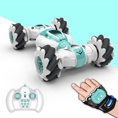 Mini 2.4GHz Remote Control Car gesture sensing twist Electric Toy RC Drift Car 4WD Rotation horizontal stunt car childrens toy