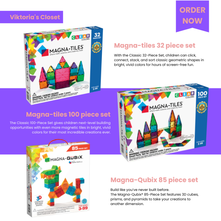 Viktoriascloset Magna Tiles Clear Colors Magna Tiles 100 Piece Set   228912c76e9498c1874812150f294ea7  720x720q80 