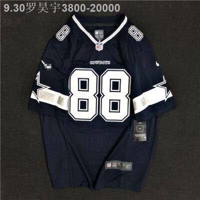 High quality NFL Rugby Jersey American Football BBOY Hip-Hop HIPHOP TEE Casual Loose Plus Size Mens Half-Sleeved T-Shirt