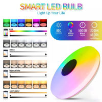 Smart LED Ceiling Light Remote&amp;APP Control Music Ceiling Lamp 220V RGB Warm White Dimmable Ceiling Light  Home Bluetooth Speaker Lighting Fixture