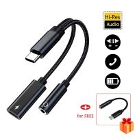 Usb Type C To 3.5Mm Headphone Adapter USB C 3.5 Audio Jack + Quick Charger For Samsung S22 Ultra S21 Fe Tab S8+ Ipad Pro Oneplus