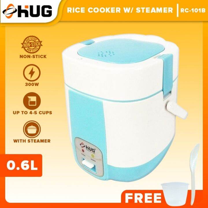 Hug 0.6 Liter Non Stick Rice Cooker Rc101B Lazada PH
